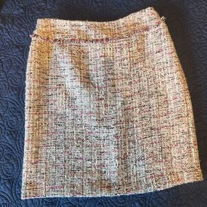 White House Black Market pink pencil skirt, size 4